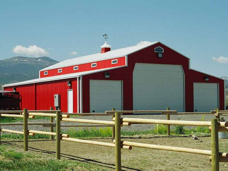 CSC American barn style building